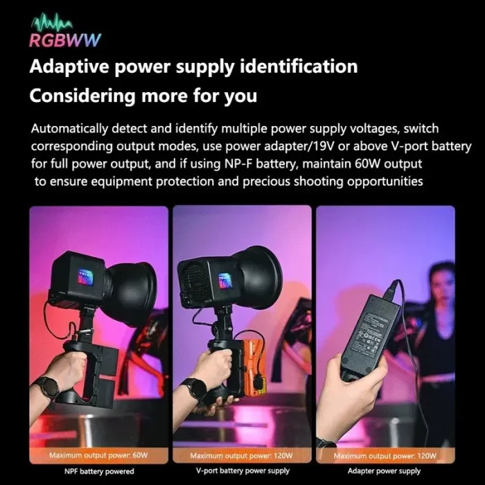 LED-світло, освітлювач, студійне світло Yongnuo YNLUX100RGB