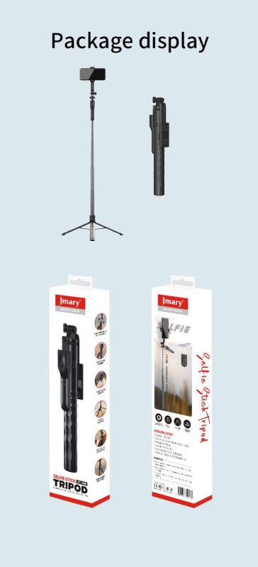 Монопод-штатив — стедикам для екшн камери, телефона, фотоапарата з пультом Bluetooth — Jmary KT-239