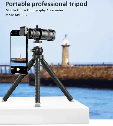 Штатив для телефона (смартфона) APEXEL APL-JJ09 з кріпленням для телефона