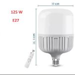 Світлодіодна LED-лампа 125 Вт для фотовідео знімання 3200-5600 K Ra95+ з пультом для студійного світла