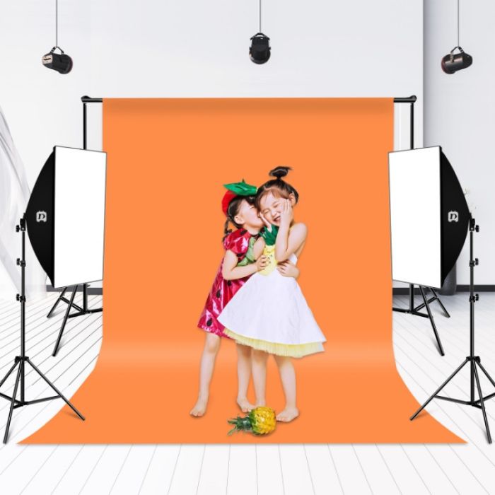 Комплект Puluz PU5070-2 (300W) (2 x софтбокса — 50 x 70 см, 2 x стійки, 2 LED-лампи — 300 ватів, пульт ДК)