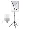 Комплект LED225KIT (софтбокса 50 x 70 см, стійка 2 м, лампа LED 225 Ватів, пульт ДК)