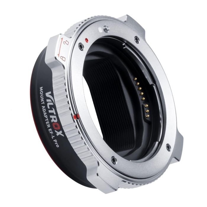 Адаптер автофокусний Viltrox EF-L PRO для об'єктива EF, EF-S на байонет Leica L (L-mount Panasonic L, Sigma L)