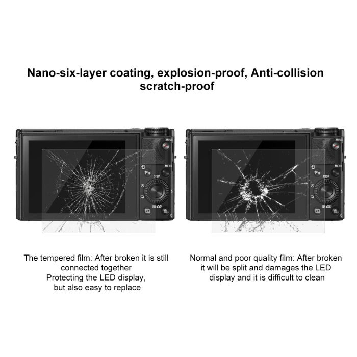 Захист LCD екрана Puluz для Sony A9 III (ILCE9M3)） - закаленное стекло (код PU5536)