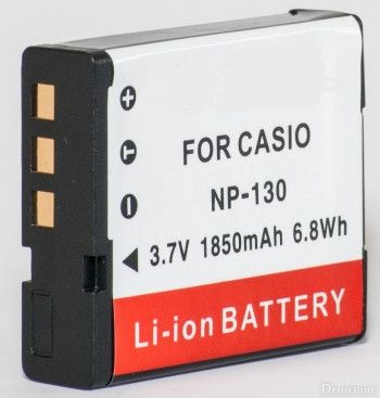 Акумулятор для фотоапаратів CASIO - акумулятор NP-130 (CNP-130) - аналог на 1850 ма