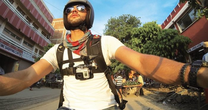 Кріплення на груди (Chest mount) для екшен камер Xiaomi YI, SJCam, GoPRO (код № XTGP27B)