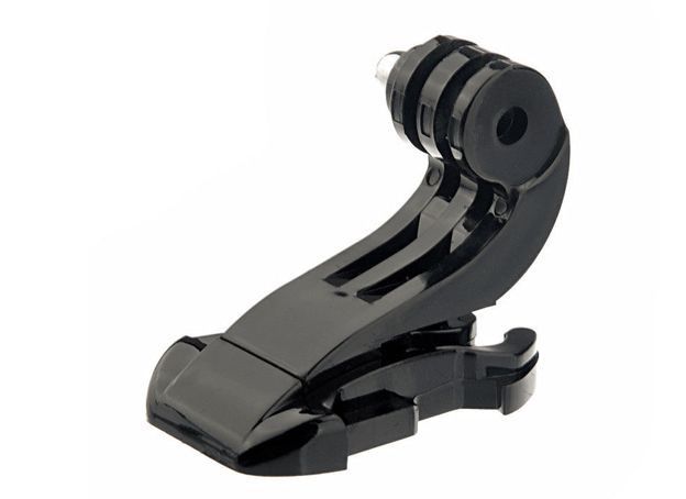 Кріплення-засувка вигнута J-Hook для екшен камер Xiaomi YI, SJCam, GoPRO (код № XTGP20)