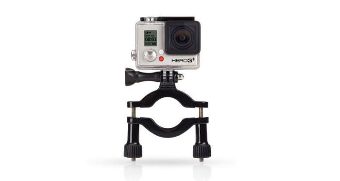 Кріплення на кермо, трубу (Roll Bar Mount) для екшн камер Xiaomi, SJCam, GoPRO (код № XTGP65)