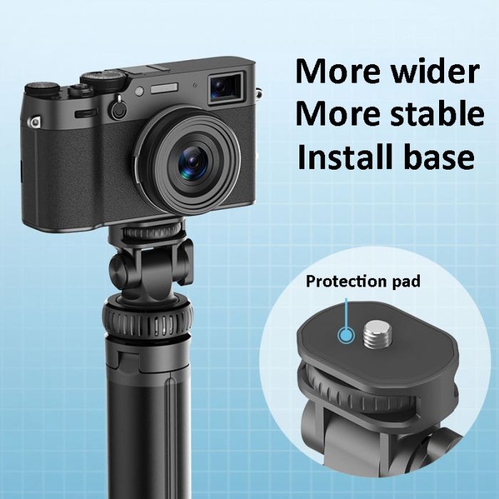 Монопод-штатив — стедикам для екшн-камери, телефона, фотоапарата з пультом Bluetooth — Livman C05 (2 м)