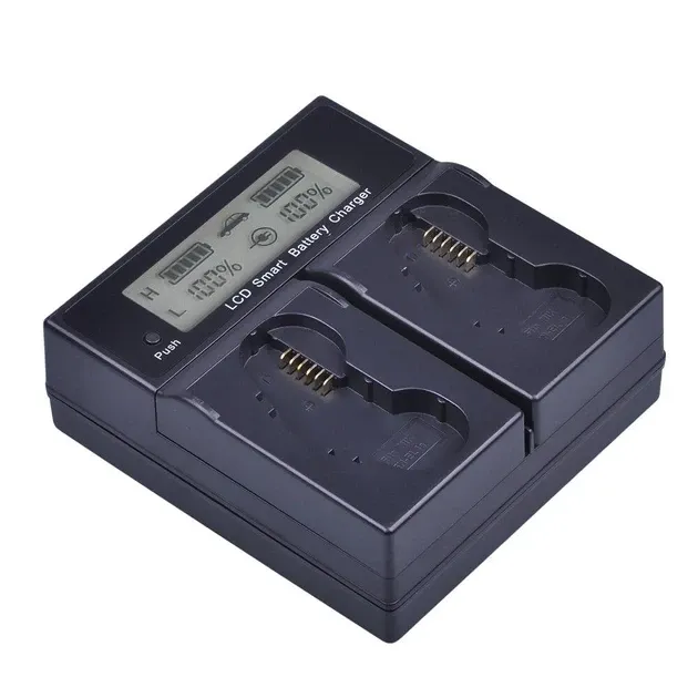 Професійний зарядний пристрій LCD Dual Smart (аналог — MH-21, MH-22) для NIKON (акб EN-EL4, EN-EL4A)