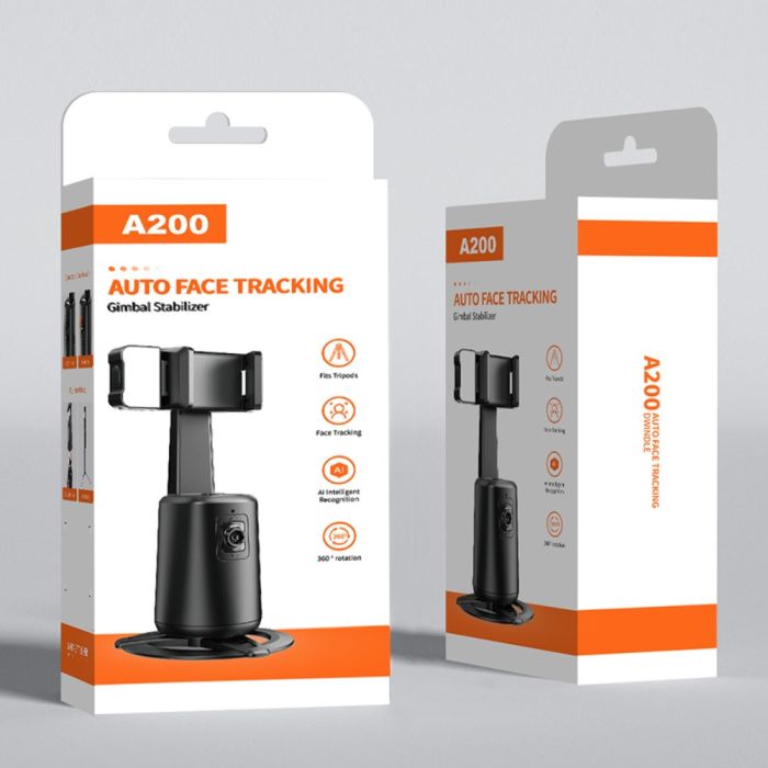 Заступувальний штатив-головка Adyss A200 для екшн камер і смартфонів з автоматичним стеженням за обличчям