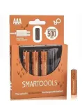Акумулятори Smartools (мікропальчикові) ААA 450Mah 1.2V із заряджанням TYPE C — блістер (4 шт) + кабель TYPE-C