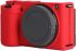 Захисний силіконовий чохол для фотоапаратів SONY ZV-E10 — червоний