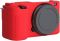 Захисний силіконовий чохол для фотоапаратів SONY ZV-E10 — червоний