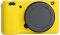 Захисний силіконовий чохол для фотоапаратів SONY ZV-E10 — жовтий