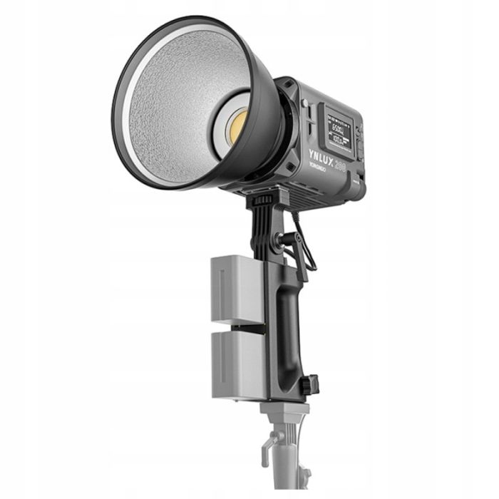 LED-світло, освітлювач, студійне світло Yongnuo YNLUX200 KIT (2700-5600K) з тримачем, кейсом, мережевим адаптером