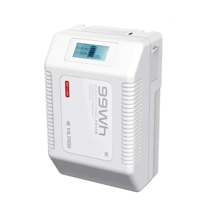 Акумулятор Viltrox Snowpeak BP-V99 V-Mount 99Wh 6700mAh 14.8 V (BV-99) (D-TAP) з TYPE-C