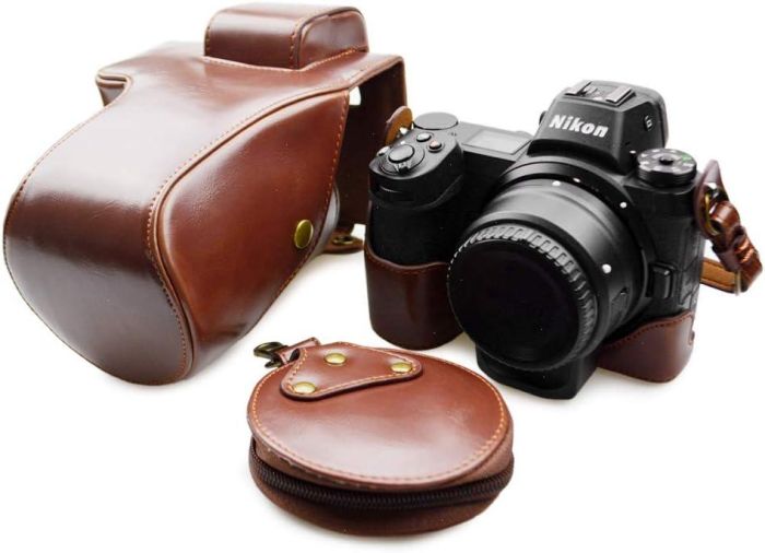 Захисний футляр-чохол для фотоапарата Nikon Z6, Z7, Z6 II, Z7 II з доступом до батарейного відсіку — чорний