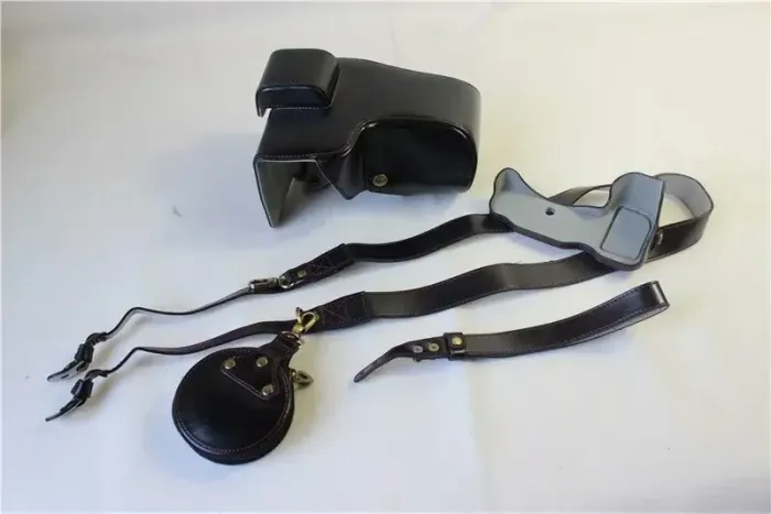 Захисний футляр-чохол для фотоапарата Nikon Z6, Z7, Z6 II, Z7 II з доступом до батарейного відсіку — чорний