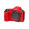 Захисний силіконовий чохол для фотоапаратів Canon EOS R6, R6 Mark II — червоний