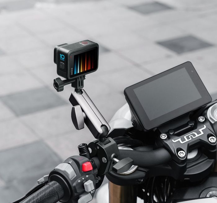 Кріплення на кермо — мотоцикла, велосипеда Motorcicle Mount S2 для екшн-камер Xiaomi YI, SJCam, GoPRO, DJI