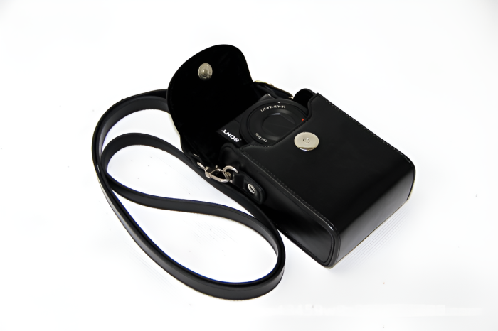 Сумка футляр, чохол, кабелю для фотоапаратів Sony RX100 III, RX100 IV, RX100 V, RX100 VI, RX100 VII — чорний