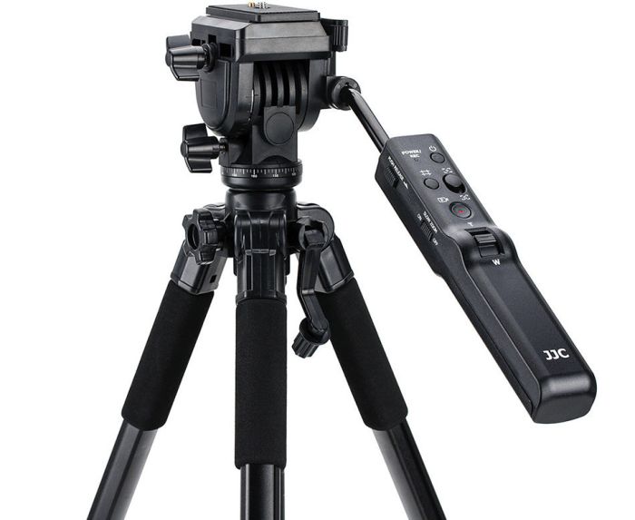 Ручка панорамування для штатива з пультом JJC TPR-U1 для кінокамер Canon і Sony