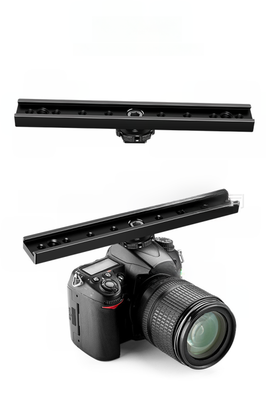 Тримач — кронштейн, планка для декількох пристроїв на штатив, стійку (18 см)