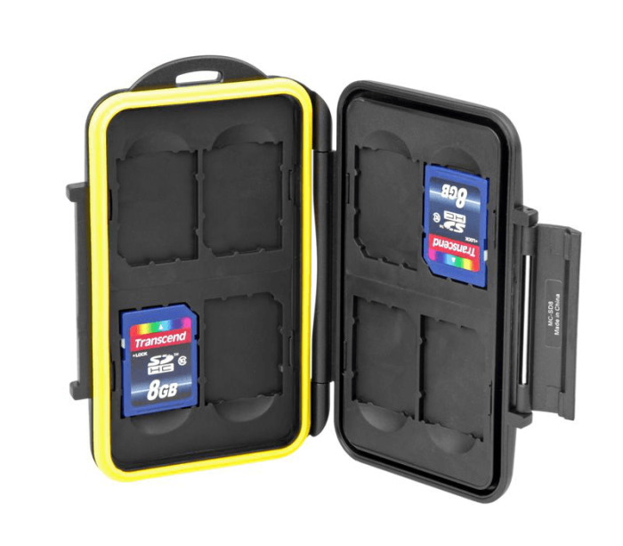 Водонепроникний захисний кейс для карт пам'яті JJC MC-SD8