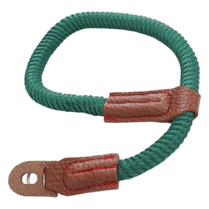 Стильний універсальний кистьовий ремінь (ремішок) — мотузка — для фотоапаратів — зелений (тип B1)