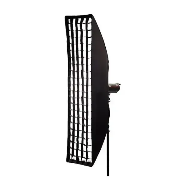 Софтбокс-стрип (стриббокс) Mircopro SB-040 30x120 см із сотами (григ) для студійних спалахів (байонет Bowens)