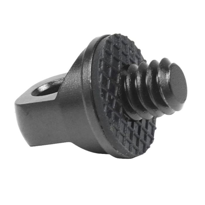 Гвинт із кільцем і різзю 1/4 дюйма (алюміній)