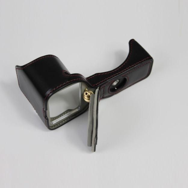 Захисний футляр-чохол для фотоапарата Sony A6600 (ILCE-6600) з доступом до батарейного відсіку — чорний