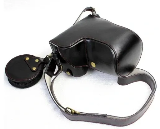 Захисний футляр-чохол для фотоапарата Sony A6600 (ILCE-6600) з доступом до батарейного відсіку — чорний