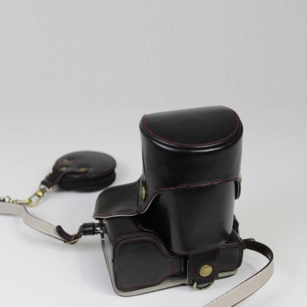 Захисний футляр-чохол для фотоапарата Sony A6600 (ILCE-6600) з доступом до батарейного відсіку — чорний