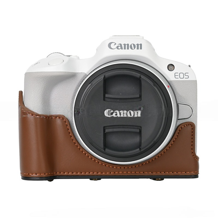 Захисний футляр-чохол для фотоапаратів Canon EOS R50 — кава