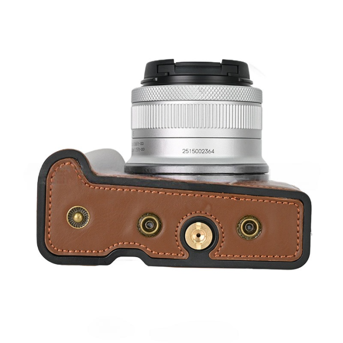 Захисний футляр-чохол для фотоапаратів Canon EOS R50 — кава