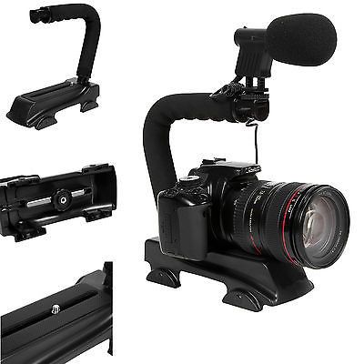 Кронштейн, тримач, стабілізатор, форма C, U - подібний - для фотоапаратів камер