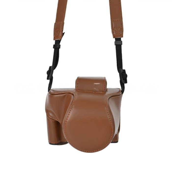 Захисний футляр-чохол для фотоапаратів Canon EOS R50 — кава