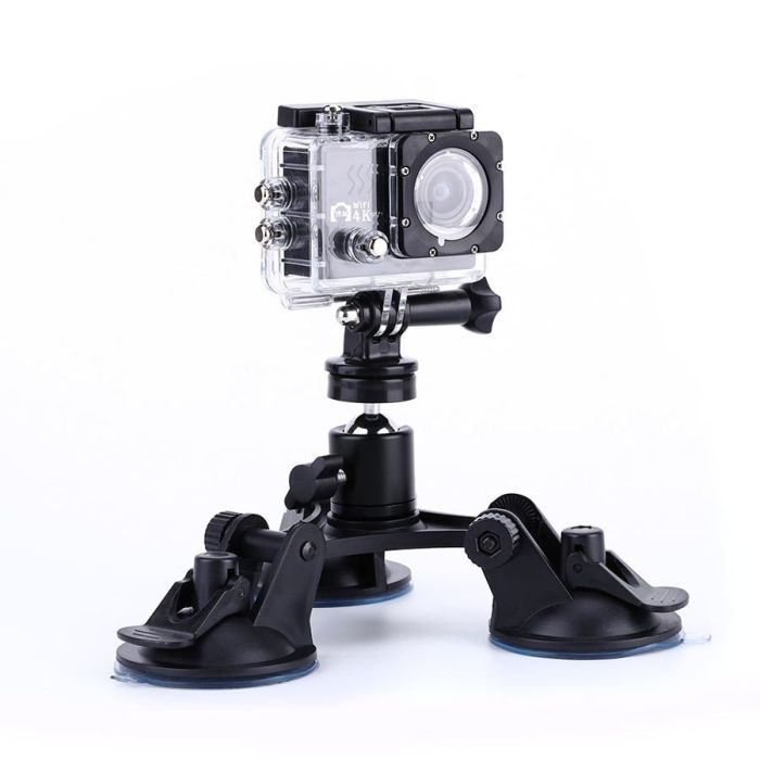 Тримач - кріплення потрійна присоска Triple Suction Cup для камер (код № XTGP311)