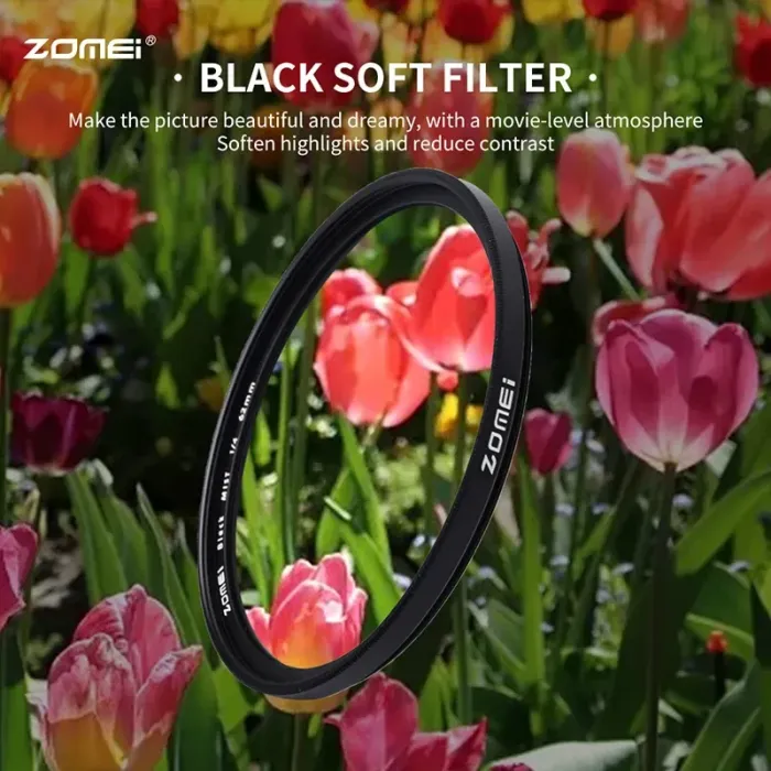 Світлофільтр Zomei 72 mm Black Mist 1/4