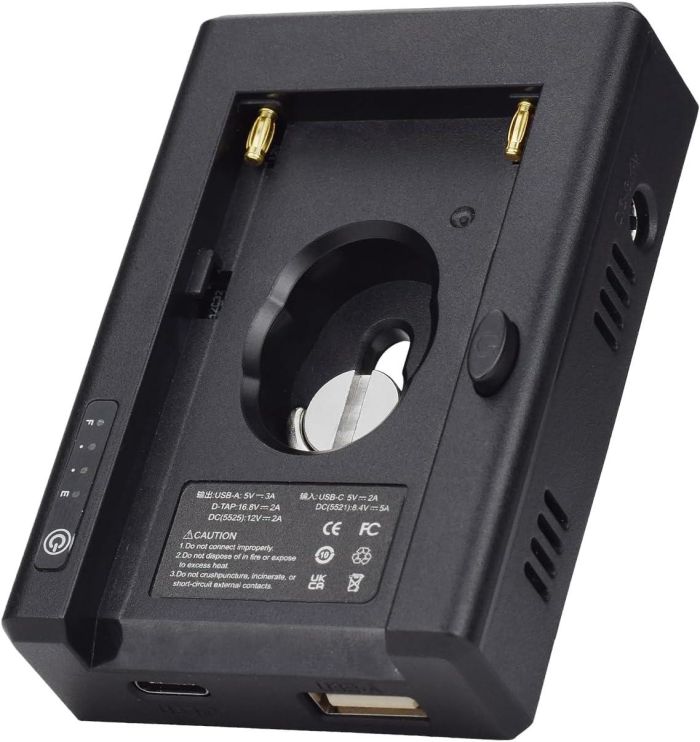 Багатофункційний адаптер — пластина 2 в 1 для NP-F акумуляторів від Censreal