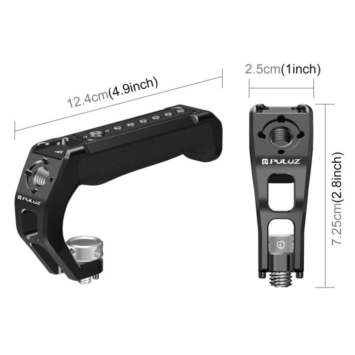 Універсальний верхній тримач для клітки, ручка для клітини, ручка Puluz PU3127B обвіс для фотоапаратів