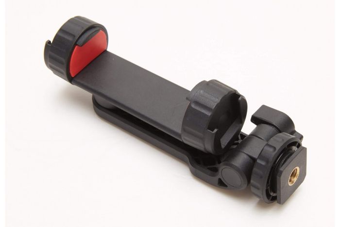 Кріплення (адаптер, тримач) для встановлення телефонів на камеру, монопод, штатив — обертовий JMARY BH-05