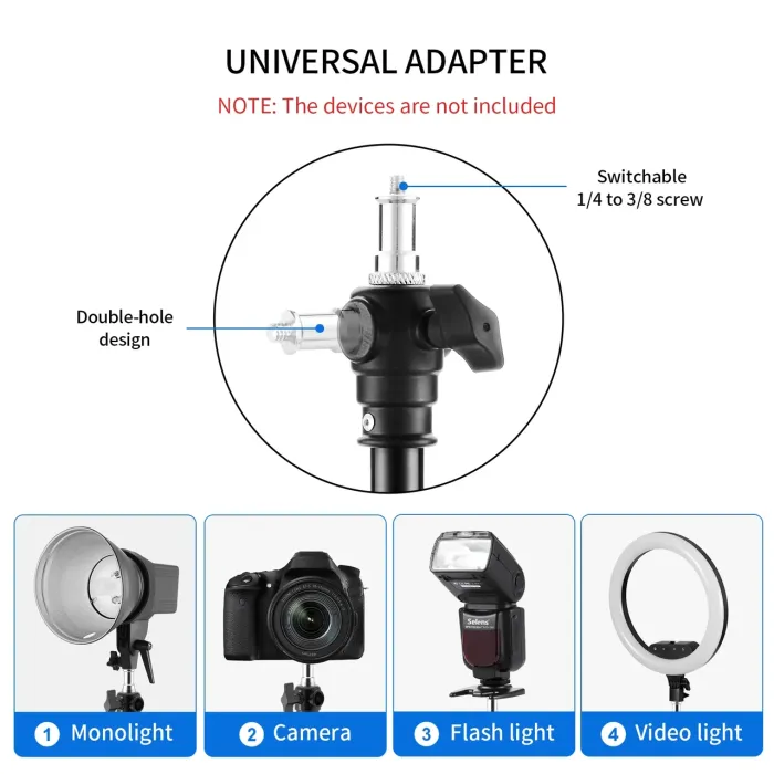 Підвісний (стельовий, настінний) кронштейн Selens L-1000D (підвісна система)