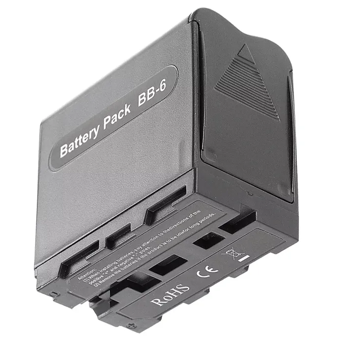 Адаптер Falcon Eyes BB-6 — батарейний блок емулятор Sony NP-F970 (NP-F960, NP-F750, NP-F550)