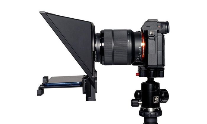 Телесуфлер-телевізор Feelworld TP13A telepromter — суфлер для смартфона або планшета (13")