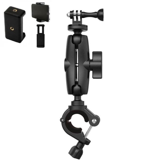 Кріплення на кермо — мотоцикла, велосипеда, трубу з кріпленням для телефона