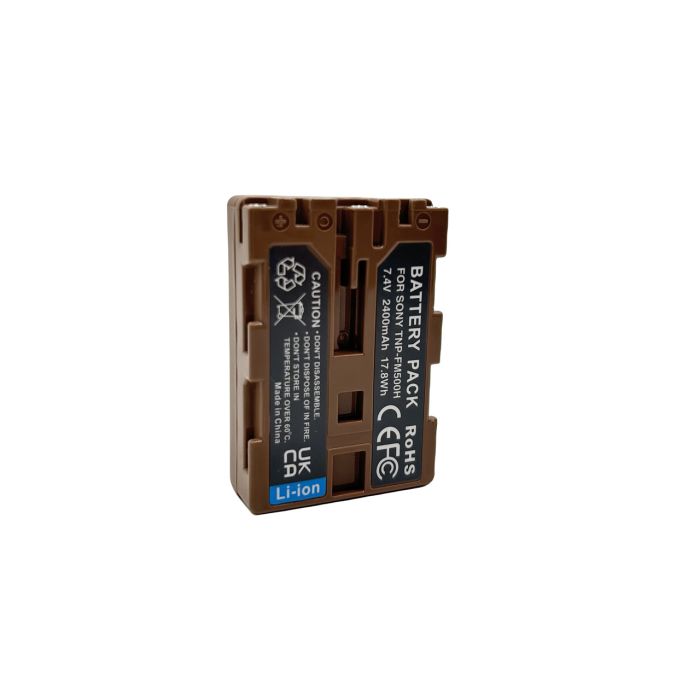 Аккумулятор Censreal TNP-FM500H (аналог NP-FM500H) для камер Sony с TYPE-C