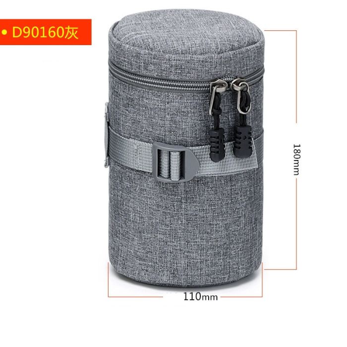 Захисний кофр, чохол, футляр, сумка для об'єктива DULUDA D90160 розмір 90 х 160 — сірий